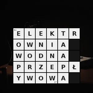 Rozwiązanie krzyżówki: elektrowniany - elektrownia wodna przepływowa | hasła, synonimy i podpowiedzi Hasło krzyżówkowe elektrowniany - elektrownia wodna przepływowa – rozwiązanie, synonimy, podpowiedzi i definicje krzyżówkowe